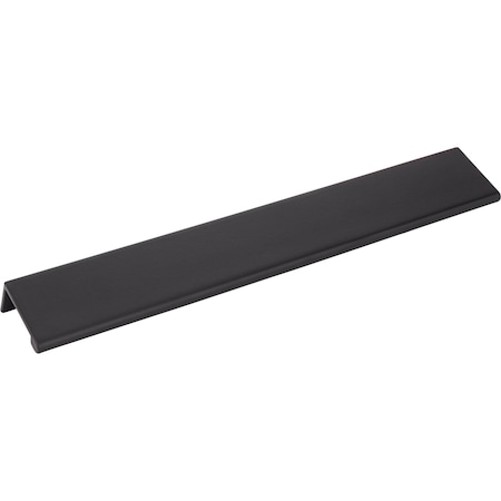 10 Overall Length Matte Black Edgefield Cabinet Tab Pull